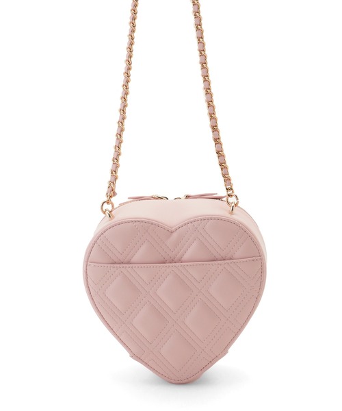 SNIDEL(スナイデル)の「【WEB限定/Heart collection】ハートキルティングバッグ(ハンドバッグ・レディース・アイボリー/ブラック/ライトピンク/ライトブルー・F)」の10枚目の写真