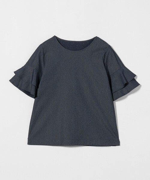 green label relaxing(グリーンレーベルリラクシング)の「シルトリ ダブルフレアスリーブ プルオーバー カットソー(Tシャツ/カットソー・レディース・ブラック/ブラウン系/オフホワイト/その他1・FREE)」の20枚目の写真