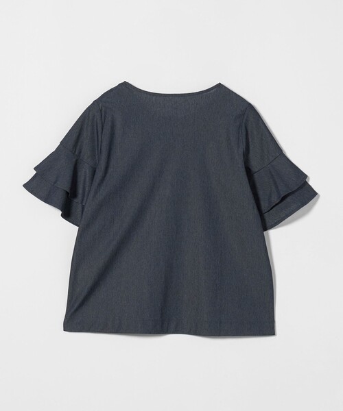 green label relaxing(グリーンレーベルリラクシング)の「シルトリ ダブルフレアスリーブ プルオーバー カットソー(Tシャツ/カットソー・レディース・ブラック/ブラウン系/オフホワイト/その他1・FREE)」の21枚目の写真