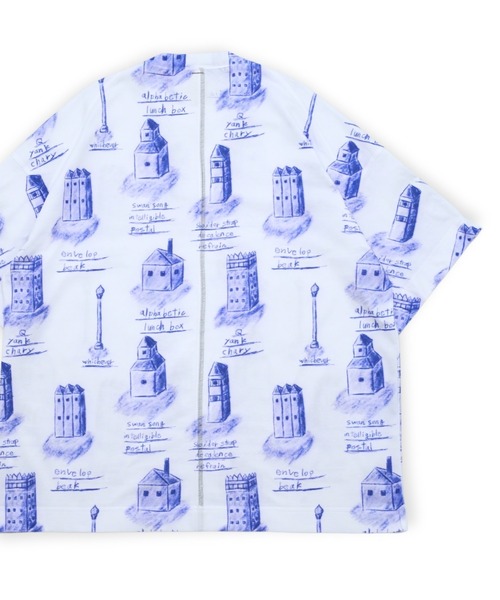 SHINYAKOZUKA(シンヤコヅカ)の「【SHINYAKOZUKA】 IN THE PAINTING SCENERY(Tシャツ/カットソー・メンズ・ホワイト/ブラック・SMALL/MEDIUM)」の4枚目の写真