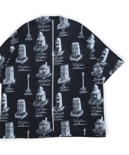 SHINYAKOZUKA(シンヤコヅカ)の「【SHINYAKOZUKA】 IN THE PAINTING SCENERY(Tシャツ/カットソー・メンズ・ホワイト/ブラック・SMALL/MEDIUM)」の8枚目の写真