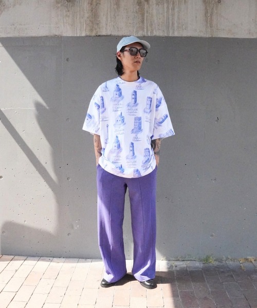 SHINYAKOZUKA(シンヤコヅカ)の「【SHINYAKOZUKA】 IN THE PAINTING SCENERY(Tシャツ/カットソー・メンズ・ホワイト/ブラック・SMALL/MEDIUM)」の12枚目の写真