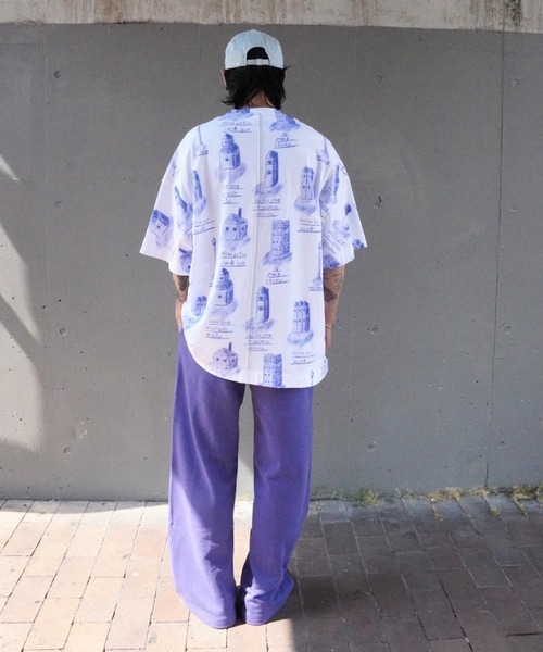 SHINYAKOZUKA(シンヤコヅカ)の「【SHINYAKOZUKA】 IN THE PAINTING SCENERY(Tシャツ/カットソー・メンズ・ホワイト/ブラック・SMALL/MEDIUM)」の13枚目の写真