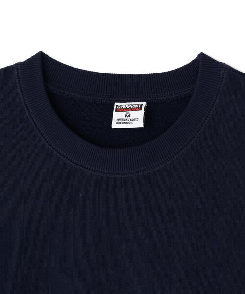 over print(オーバープリント)の「overprint/オーバープリント/naenano back pile sweats1(スウェット・レディース・グレー/ネイビー・M)」の8枚目の写真