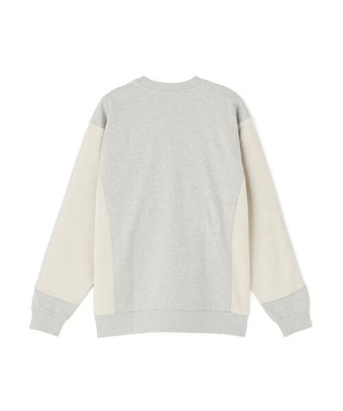 over print(オーバープリント)の「overprint/オーバープリント/naenano back pile sweats1(スウェット・レディース・グレー/ネイビー・M)」の3枚目の写真