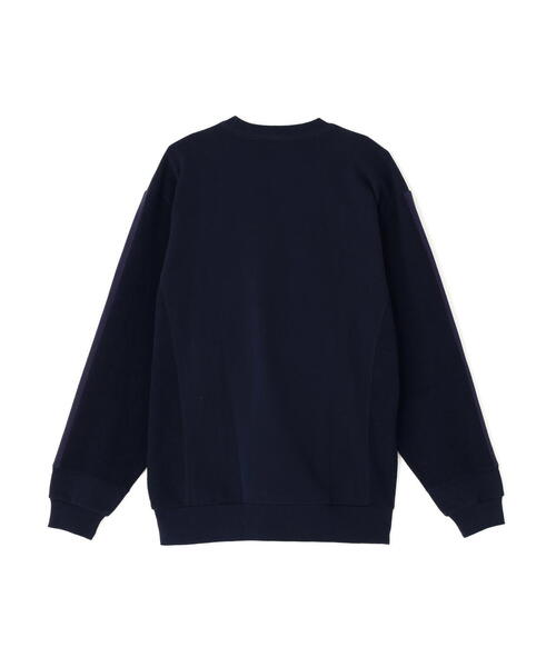 over print(オーバープリント)の「overprint/オーバープリント/naenano back pile sweats1(スウェット・レディース・グレー/ネイビー・M)」の4枚目の写真
