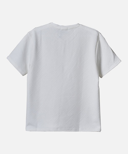 EVOLUTION（エボリューション）の「VネックセクシーなTシャツ（Tシャツ/カットソー・メンズ・オフホワイト/ブラック・MEDIUM/LARGE/X-LARGE）」の4枚目の写真