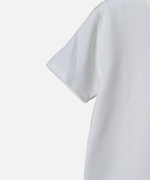 EVOLUTION（エボリューション）の「VネックセクシーなTシャツ（Tシャツ/カットソー・メンズ・オフホワイト/ブラック・MEDIUM/LARGE/X-LARGE）」の7枚目の写真