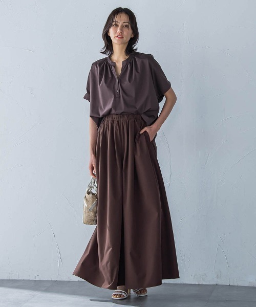 LAUTREAMONT(ロートレアモン)の「ライクアウーヴンスキッパーカットソー≪洗濯機で洗える≫(Tシャツ/カットソー・レディース・チャコールグレー/ホワイト/ブラウン/ピンク/ブルー/ライトブルー・9号)」の15枚目の写真
