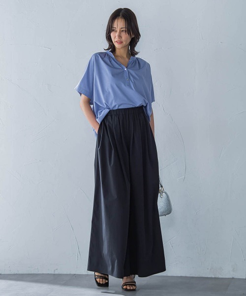ライクアウーヴンスキッパーカットソー≪洗濯機で洗える≫ LAUTREAMONT｜ライクアウーヴンスキッパーカットソー≪洗濯機で