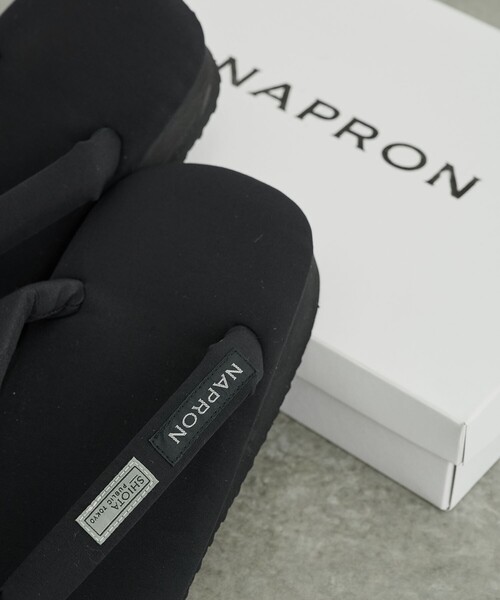 PUBLIC TOKYO（パブリックトウキョウ）の「NAPRON/SHIOTA 粋サンダル（サンダル・メンズ・ブラック・1/2）」の11枚目の写真