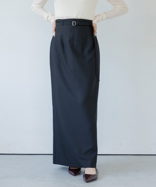 belt set long skirt（ベルトセットロングスカート）（スカート