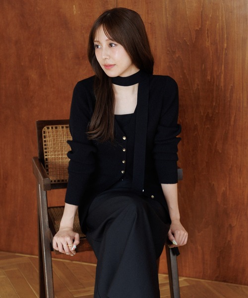 SENEE（セニー）の「belt set long skirt（ベルトセットロングスカート）（スカート・レディース・ベージュ/ブラック・MEDIUM/SMALL）」の15枚目の写真