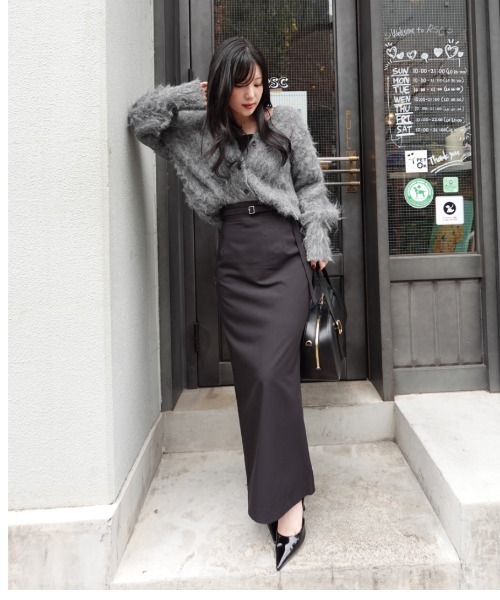 belt set long skirt（ベルトセットロングスカート）（スカート