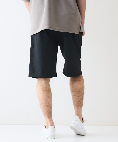 JEANS MATE（ジーンズメイト）の「【NATURAL STORY/ナチュラルストーリー】快適素材 リネンタッチ ショートパンツ ドライタッチ 速乾 シャリパン ストレッチ（その他パンツ・メンズ・カーキ/ネイビー/オフホワイト/チャコールグレー・MEDIUM/X-LARGE/LARGE）」の15枚目の写真