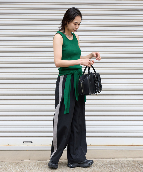 JOURNAL STANDARD(ジャーナルスタンダード)の「【2枚セット】ウォッシャブル WPE MANYWAY ツイン(アンサンブル・レディース・ブラック/チャコールグレー/ブラウン/グリーン・FREE)」の6枚目の写真