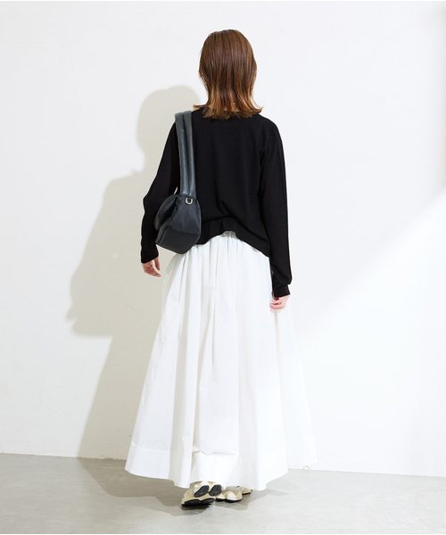 JOURNAL STANDARD(ジャーナルスタンダード)の「【2枚セット】ウォッシャブル WPE MANYWAY ツイン(アンサンブル・レディース・ブラック/チャコールグレー/ブラウン/グリーン・FREE)」の12枚目の写真