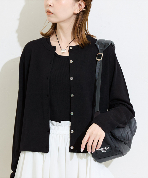 JOURNAL STANDARD(ジャーナルスタンダード)の「【2枚セット】ウォッシャブル WPE MANYWAY ツイン(アンサンブル・レディース・ブラック/チャコールグレー/ブラウン/グリーン・FREE)」の14枚目の写真