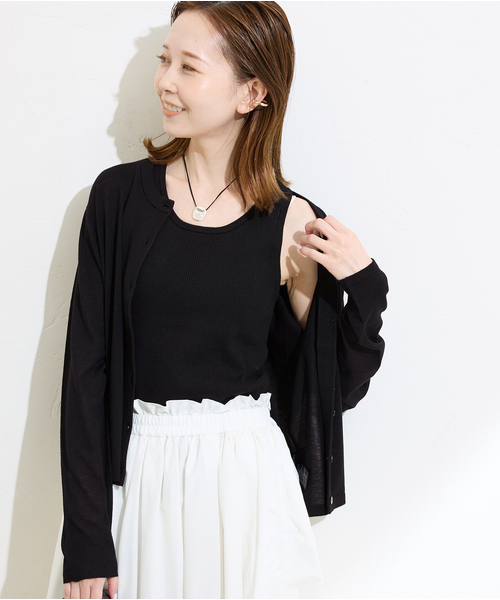 JOURNAL STANDARD(ジャーナルスタンダード)の「【2枚セット】ウォッシャブル WPE MANYWAY ツイン(アンサンブル・レディース・ブラック/チャコールグレー/ブラウン/グリーン・FREE)」の15枚目の写真