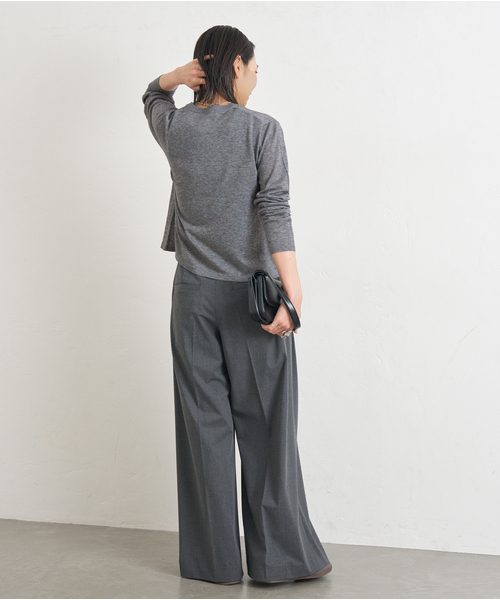 JOURNAL STANDARD(ジャーナルスタンダード)の「【2枚セット】ウォッシャブル WPE MANYWAY ツイン(アンサンブル・レディース・ブラック/チャコールグレー/ブラウン/グリーン・FREE)」の16枚目の写真