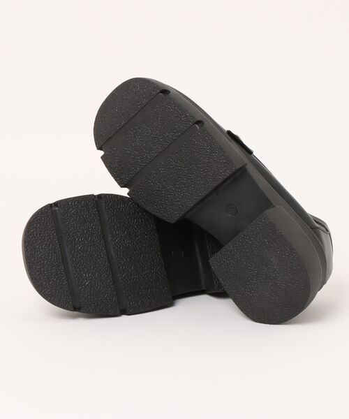 Ritzy（リッツィー）の「軽量厚底 メタルバックル ローファー（ローファー・レディース・ブラック系1/ブラック系2・22.5/23/23.5/24/24.5/25）」の6枚目の写真