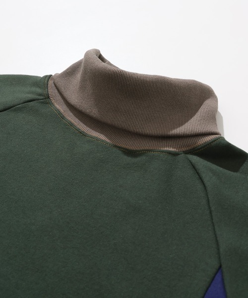 KRIFF MAYER Lady's Collection（クリフメイヤーレディースコレクション）の「裏起毛杢タートルネックワンピース（スウェット・レディース・グレー/ダークグリーン/ブラック/オートミール・MEDIUM/LARGE）」の14枚目の写真