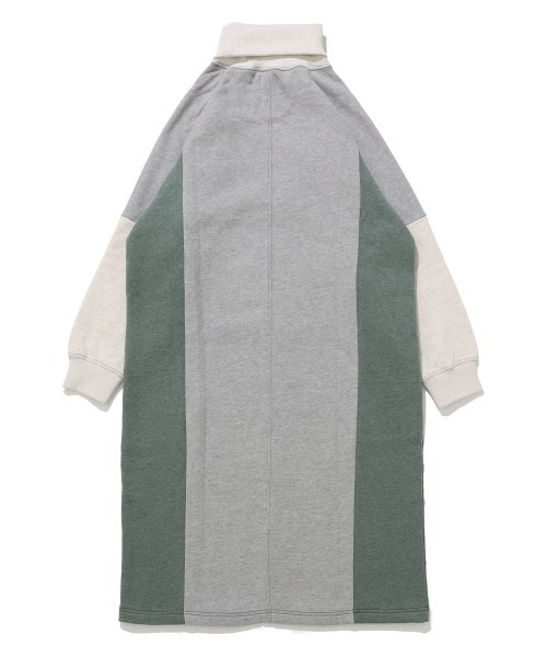 KRIFF MAYER Lady's Collection（クリフメイヤーレディースコレクション）の「裏起毛杢タートルネックワンピース（スウェット・レディース・グレー/ダークグリーン/ブラック/オートミール・MEDIUM/LARGE）」の19枚目の写真