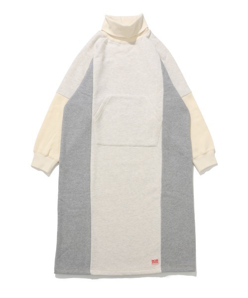 KRIFF MAYER Lady's Collection（クリフメイヤーレディースコレクション）の「裏起毛杢タートルネックワンピース（スウェット・レディース・グレー/ダークグリーン/ブラック/オートミール・MEDIUM/LARGE）」の22枚目の写真