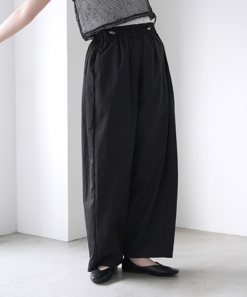 セール】タフタウエストドローコードコクーンパンツ（その他パンツ
