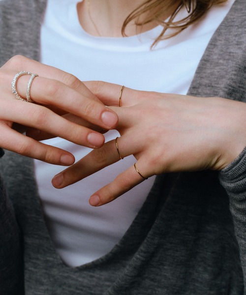whoseA（フーシー）の「【silver925】ThinRING/ シンリング（リング・レディース・シルバー/ゴールド・3号/5号/7号/8号/10号/12号/18号/16号/14号）」の12枚目の写真