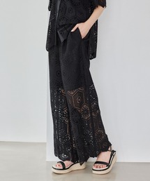 Andemiu | クロシェレースイージーパンツ578209(その他パンツ)