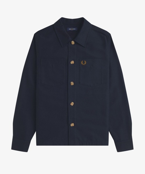 Brushed Twill Overshirt／コットンツイルオーバーシャツ（シャツ
