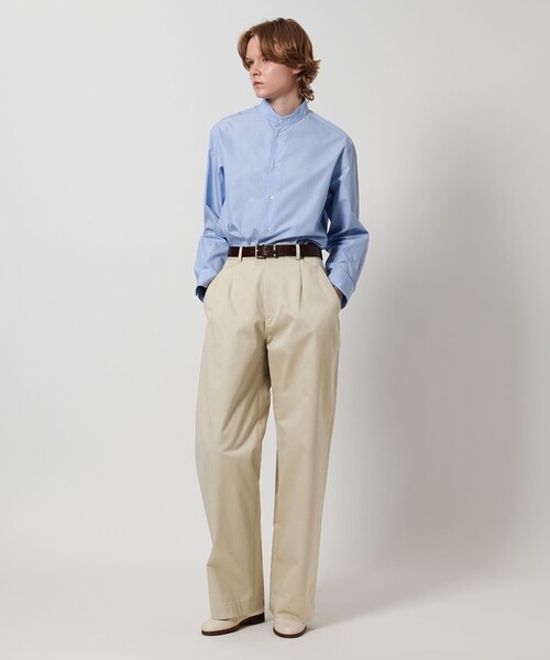 LOEFF（ロエフ）の「＜LOEFF＞コットン チノパンツ（チノパンツ・レディース・ベージュ・0/1）」の4枚目の写真