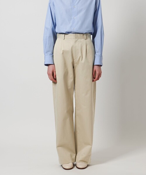 LOEFF（ロエフ）の「＜LOEFF＞コットン チノパンツ（チノパンツ・レディース・ベージュ・0/1）」の3枚目の写真