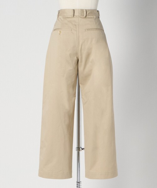 LOEFF（ロエフ）の「＜LOEFF＞コットン チノパンツ（チノパンツ・レディース・ベージュ・0/1）」の9枚目の写真
