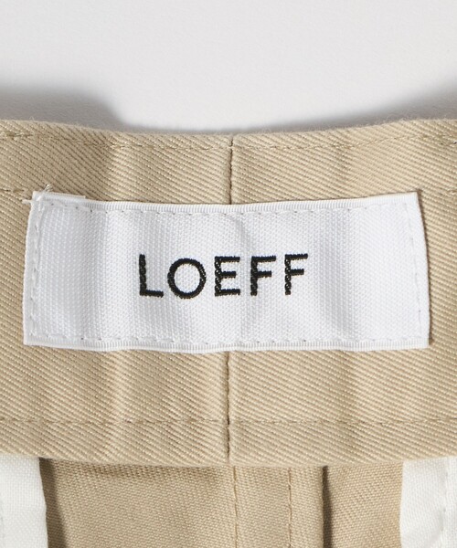 LOEFF（ロエフ）の「＜LOEFF＞コットン チノパンツ（チノパンツ・レディース・ベージュ・0/1）」の13枚目の写真