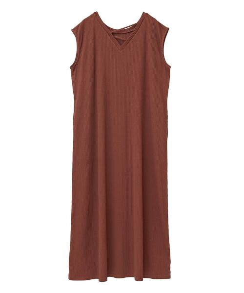 Green Parks(グリーンパークス)の「前後2WAYウエストタックワンピース(ワンピース・レディース・レッド/ブラック/チャコールグレー・FREE)」の21枚目の写真