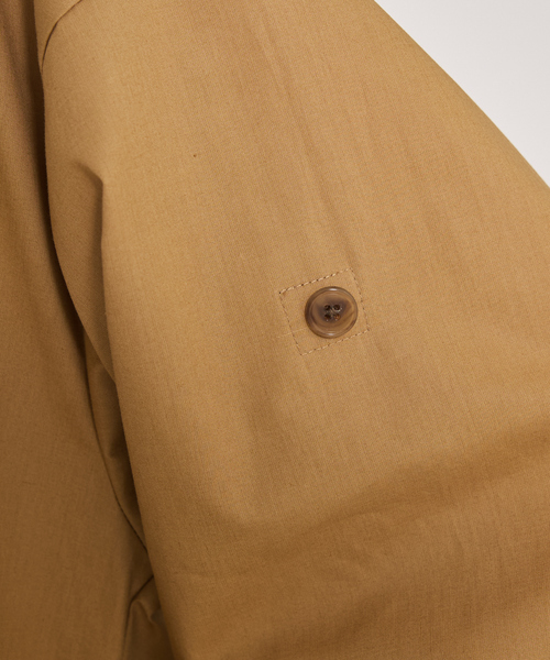 qualite（カリテ）の「ダンプシャツワンピース/秋服/冬服/羽織り（ワンピース・レディース・ベージュ/ダークネイビー・38/36）」の14枚目の写真