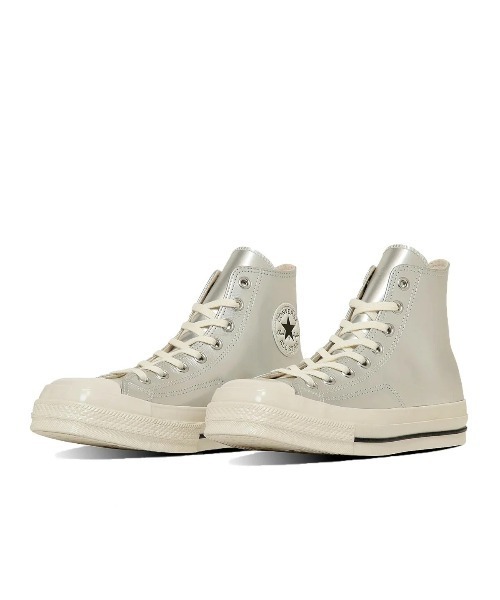 CONVERSE(コンバース)の「CONVERSE ALL STAR SQUARETOE SV HI(コンバース オールスター スクエアトウ SV HI)(スニーカー・レディース・シルバー・23cm/23.5cm/24cm/24.5cm/25cm)」の1枚目の写真