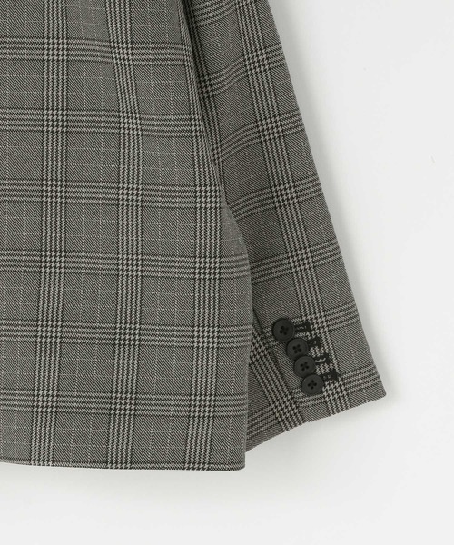 LOWRYS FARM（ローリーズファーム）の「ラナテックセーラージャケット　455530（テーラードジャケット・キッズ・ブラウン/グレー/チェック・110cm/120cm/130cm/140cm/150cm）」の12枚目の写真