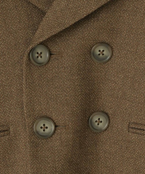 LOWRYS FARM（ローリーズファーム）の「ラナテックセーラージャケット　455530（テーラードジャケット・キッズ・ブラウン/グレー/チェック・110cm/120cm/130cm/140cm/150cm）」の14枚目の写真