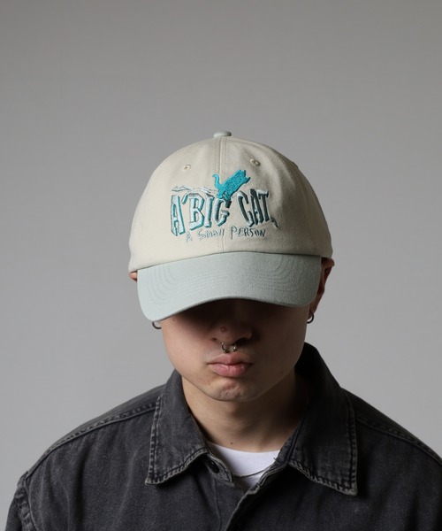 NERDY(ノルディ)の「アビッグキャットボールキャップ(キャップ・レディース・ピンク/ホワイト/ブルー・FREE)」の16枚目の写真