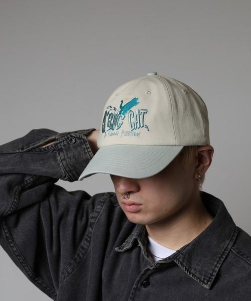 NERDY(ノルディ)の「アビッグキャットボールキャップ(キャップ・レディース・ピンク/ホワイト/ブルー・FREE)」の17枚目の写真