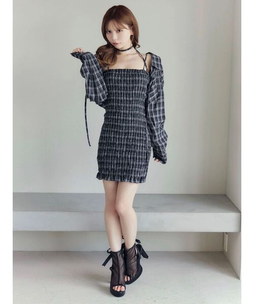 BACKリボンシアーブーツサンダル（サンダル）｜EATME（イートミー）の