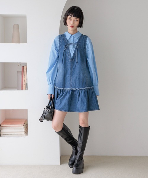 LOWRYSFARM デニムワンピース item_106025_main_85_1705646849.jpg
