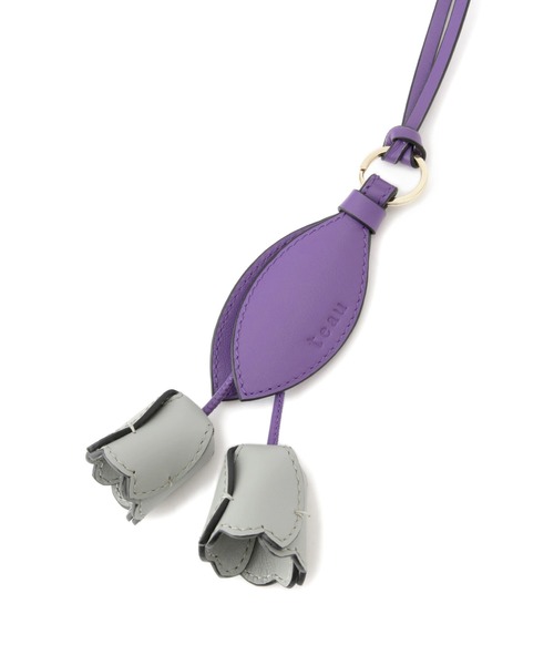 ROPE'(ロペ)の「【teau・牛革】panier tulip ring charm(キー/バッグチャーム・ネックレス)(チャーム・レディース・グレー/イエロー/ブラック/キャメル/ピンク・FREE)」の18枚目の写真