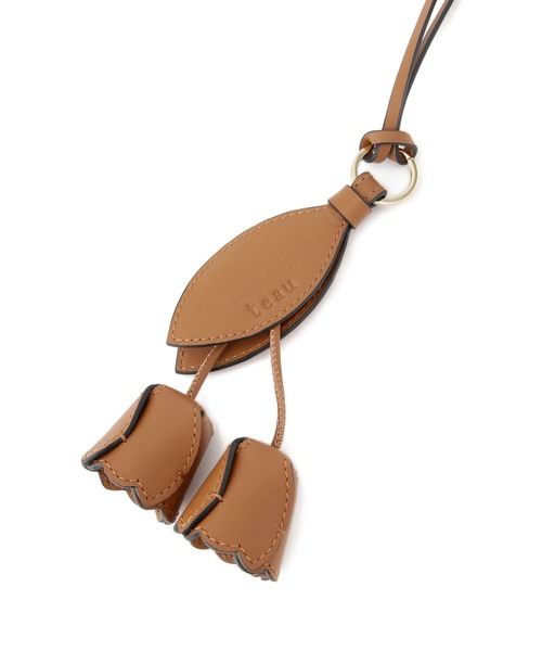 ROPE'(ロペ)の「【teau・牛革】panier tulip ring charm(キー/バッグチャーム・ネックレス)(チャーム・レディース・グレー/イエロー/ブラック/キャメル/ピンク・FREE)」の20枚目の写真