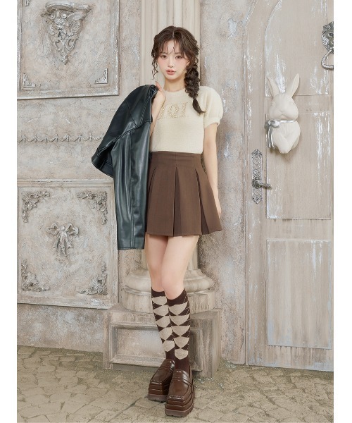 ファンシービーズDDロゴニットトップス（ニット/セーター）｜Darich