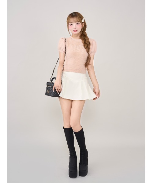 Darich（ダーリッチ）の「ファンシービーズDDロゴニットトップス