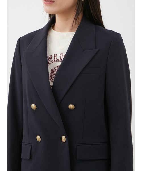 Mila owen 金釦 ダブルブレストブレザー 金釦ダブルブレストブレザー(テーラードジャケット)｜アウター